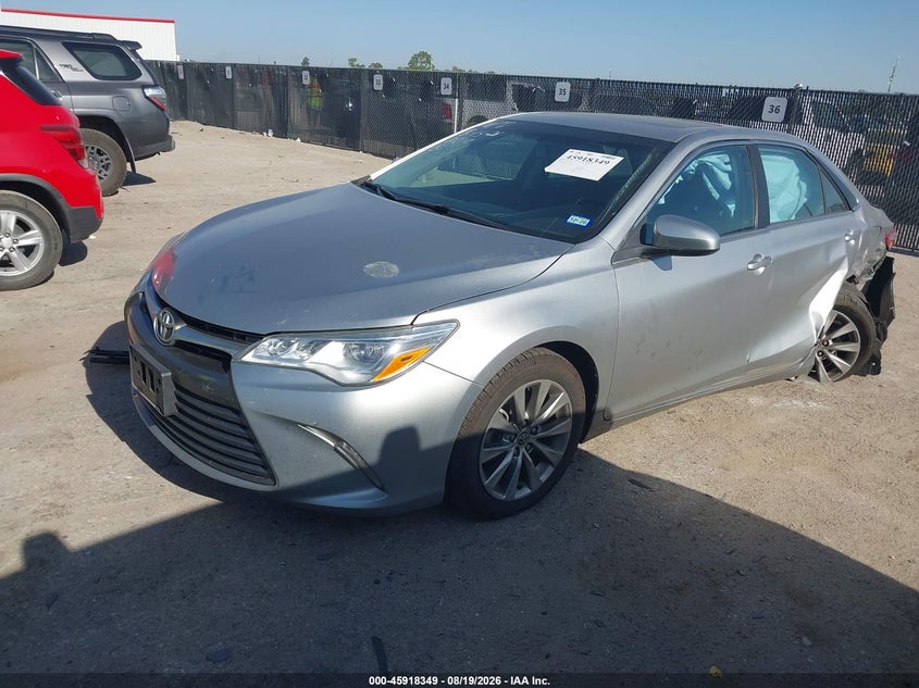 2016 Toyota Camry, Лівий зад, IAAI, VIN 4T1BK1FK6GU572920 — фото 2