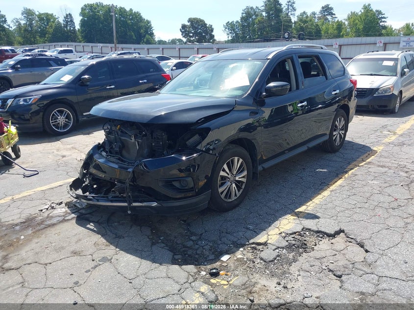 Vin: 5n1dr2mnxkc631151, lot: 46417449, nissan pathfinder s 20192