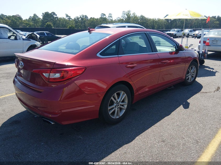 2017 HYUNDAI SONATA auction photo 4