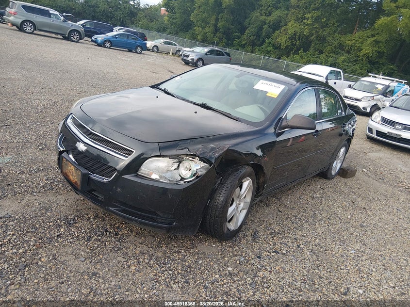 2012 Chevrolet Malibu, Front End, IAAI, VIN 1G1ZB5E09CF101961 — photo 2
