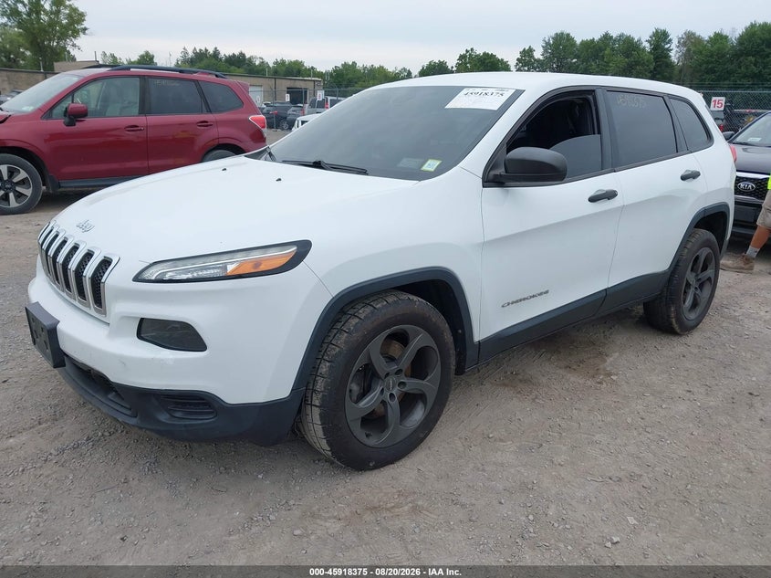 Vin: 1c4pjmab6ew121431, lot: 46417463, jeep cherokee sport 20142