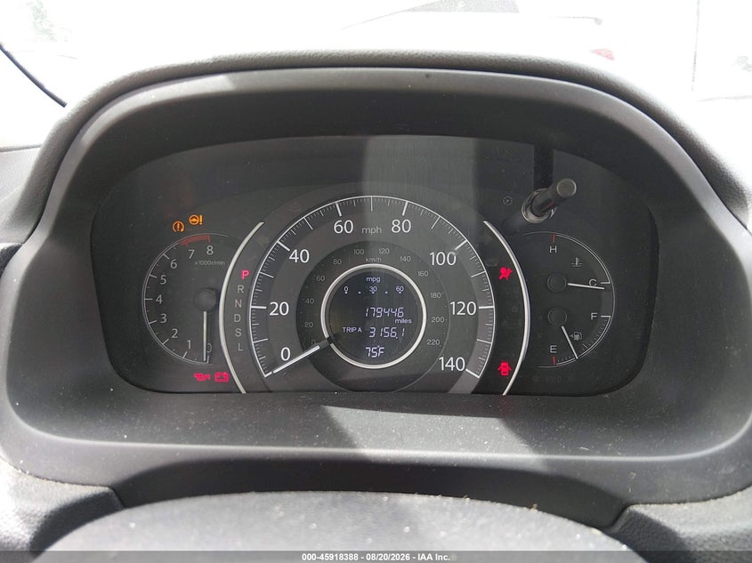 2016 HONDA CR-V auction photo 7