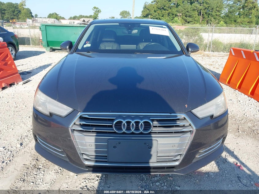 AUDI A4 2017 VIN WAUGNAF44HN006279