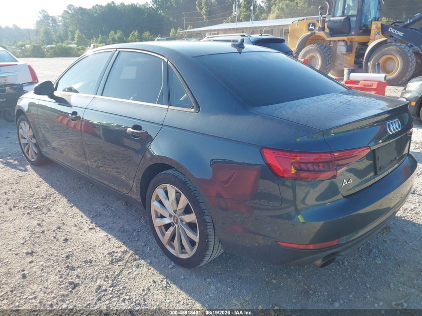 2017 AUDI A4 auction photo 3