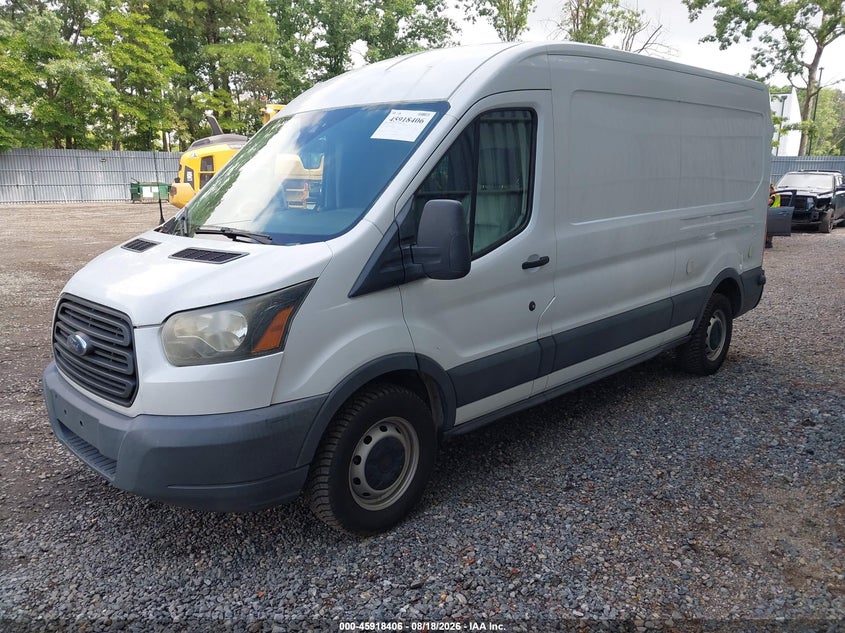 2016 Ford Transit, Rear, IAAI, VIN 1FTBW2CM2GKB34850 — photo 2