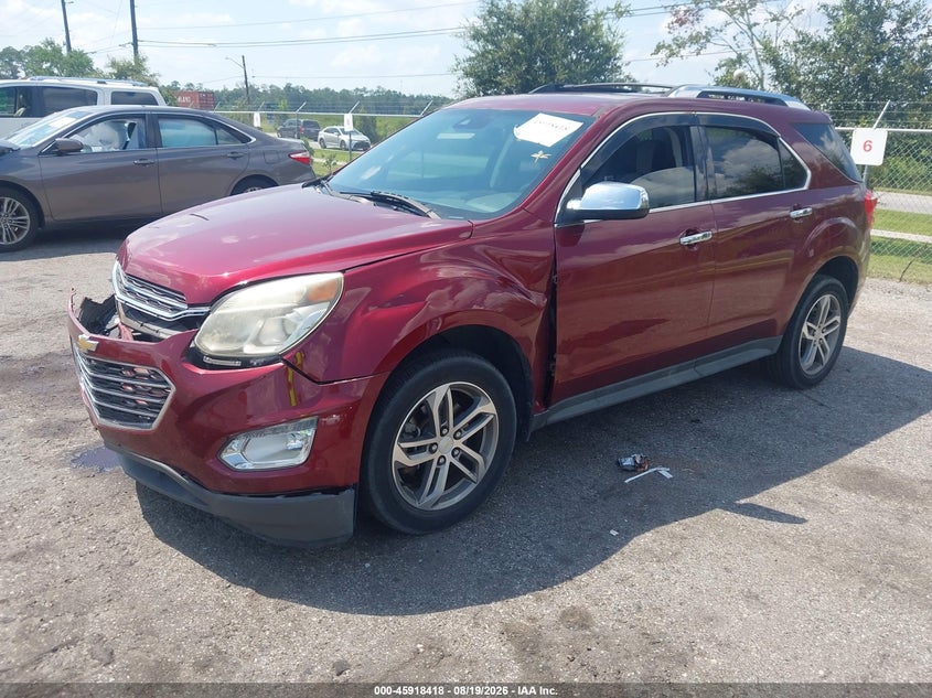 2016 Chevrolet Equinox, Удар спереду, IAAI, VIN 2GNALDEK1G1144160 — фото 2