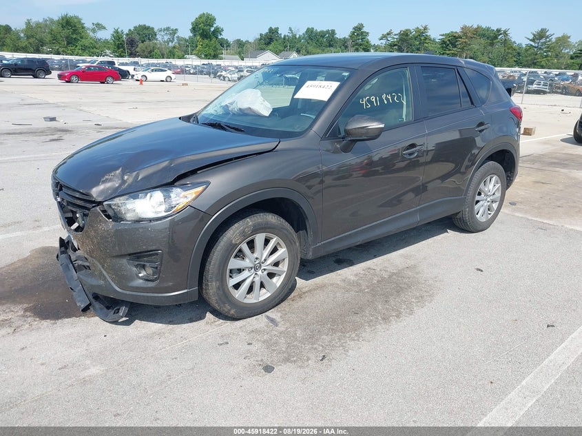 Vin: jm3ke4cy2g0919289, lot: 46417509, mazda cx-5 touring 20162