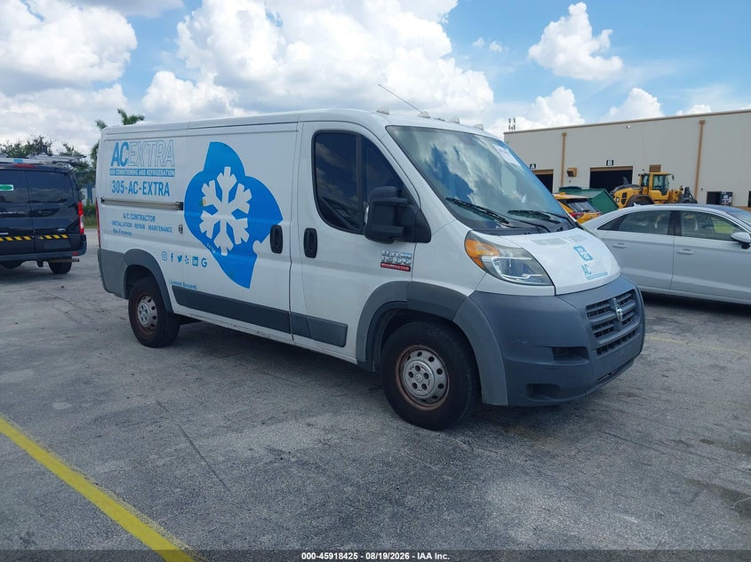 Vin: 3c6trvag3he536074, lot: 46417513, ram promaster 1500 low roof 136 wb 2017 img_1