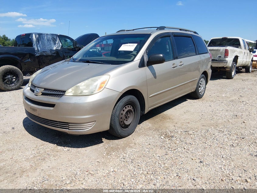 2005 Toyota Sienna, Звичайний знос, IAAI, VIN 5TDZA23C05S343868 — фото 2