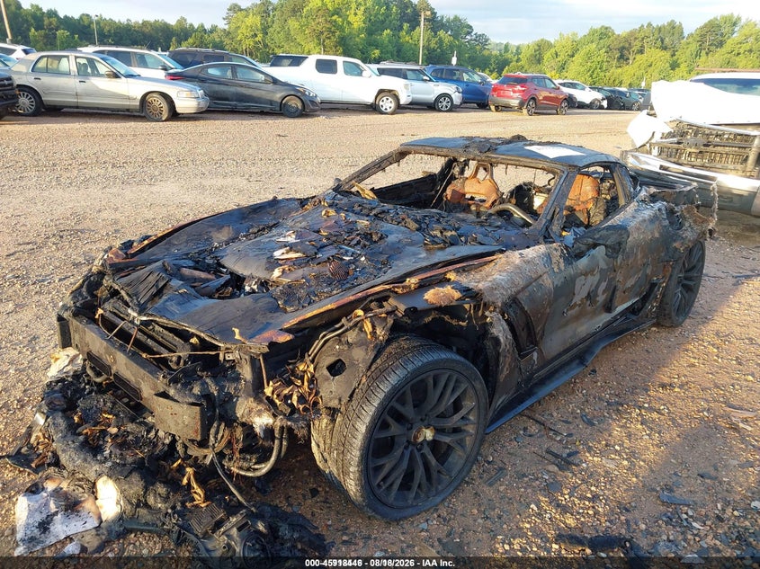 CHEVROLET CORVETTE 2016 VIN 1G1YU2D61G5604714