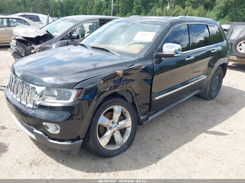 Vin: 1j4rr6gt2bc626077, lot: 46417565, jeep grand cherokee overland 20112