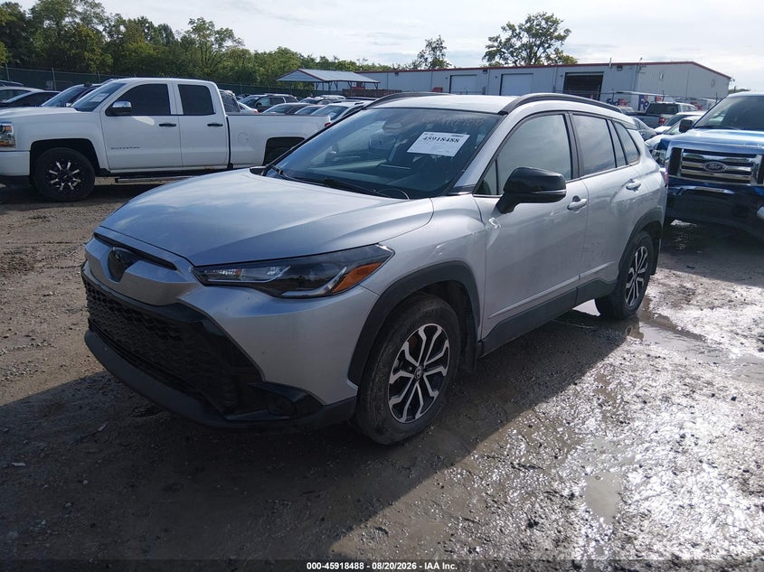 2025 Toyota Corolla Cross Hybrid Se, Flood, IAAI, VIN 7MUFBABG7SV083789 — photo 2