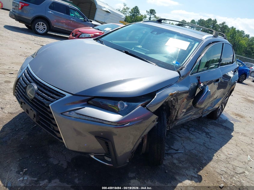 2019 Lexus NX, Левый бок, IAAI, VIN JTJBARBZ7K2202960 — фото 2