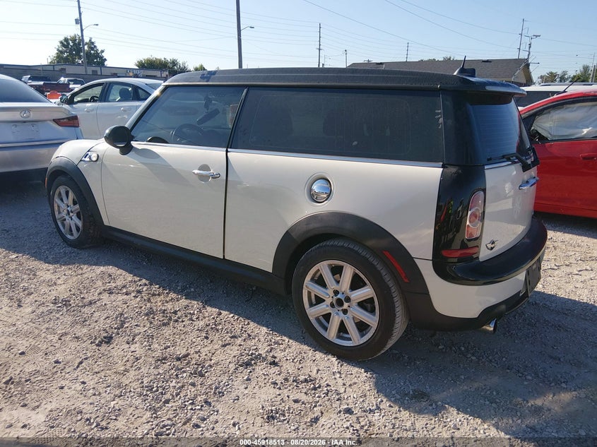 Vin: wmwzg3c51dt576239, lot: 46417600, mini clubman cooper s 20133