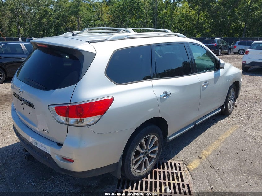 Vin: 5n1ar2mm1fc676513, lot: 46417644, nissan pathfinder s 20154