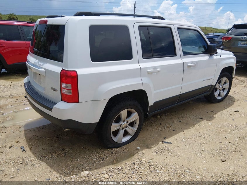 Vin: 1c4njrfb2gd673309, lot: 46417695, jeep patriot latitude 20164