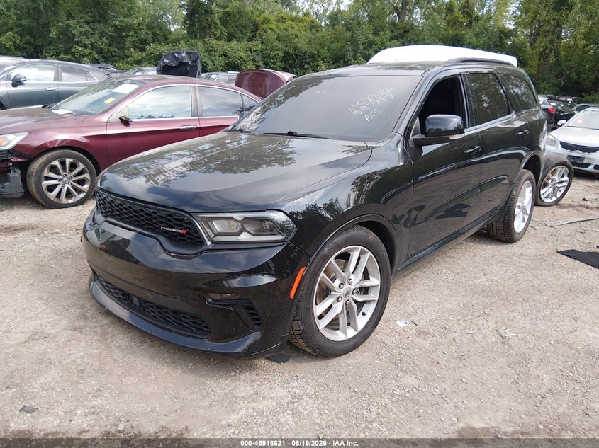 Vin: 1c4rdjdg0pc597197, lot: 46417709, dodge durango gt plus awd 20232