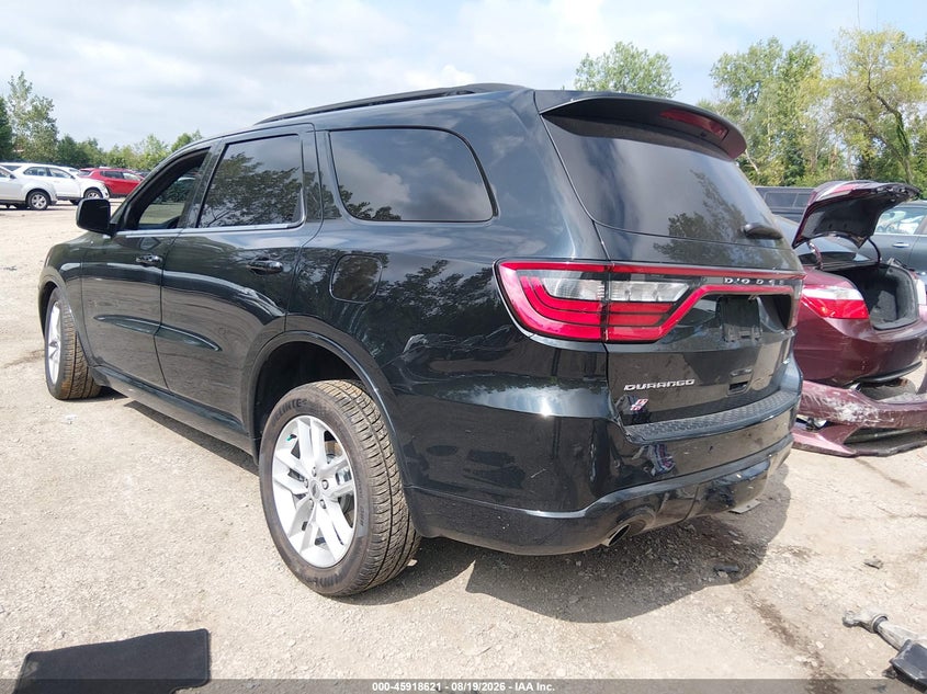 Vin: 1c4rdjdg0pc597197, lot: 46417709, dodge durango gt plus awd 20233