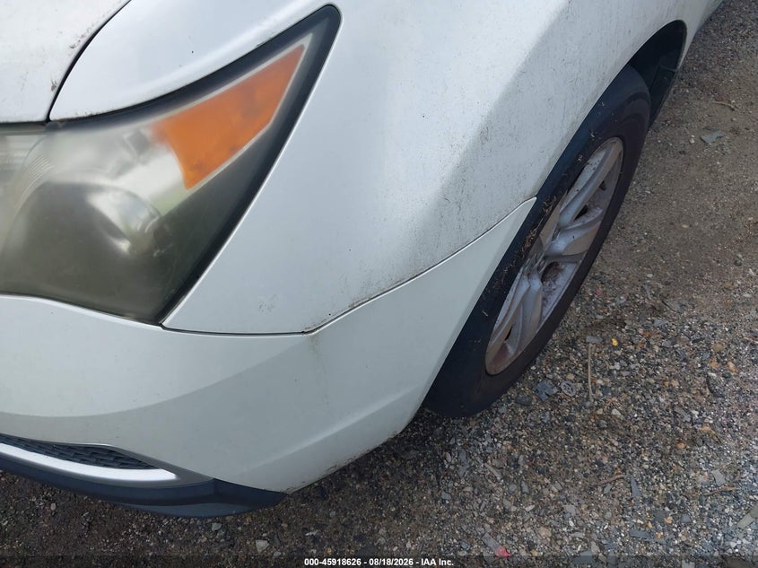 ACURA MDX 2011 VIN 2HNYD2H20BH524542