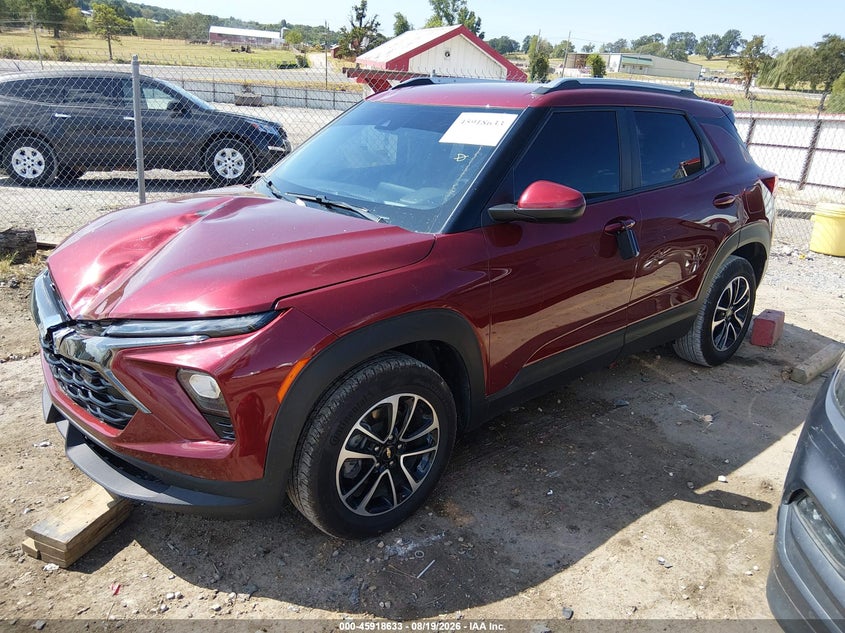 2024 Chevrolet TrailBlazer, Front End, IAAI, VIN KL79MPSL5RB112092 — photo 2