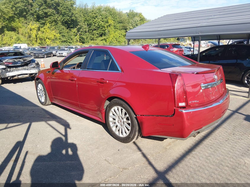 2012 CADILLAC CTS SEDAN 3.0L V-6 DI, DOHC, VVT, REGULAR , 270HP