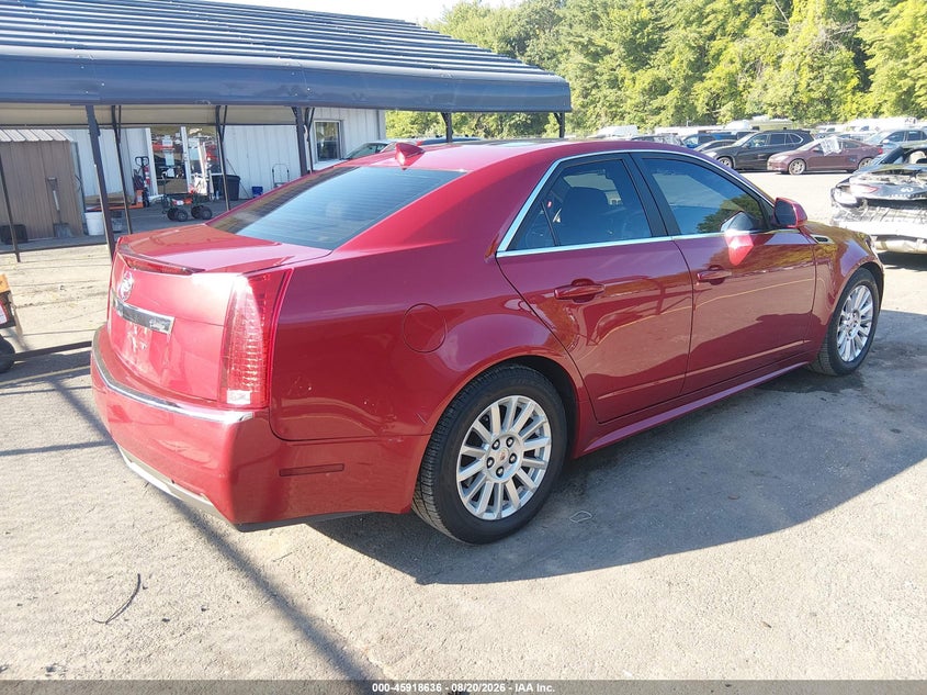 2012 CADILLAC CTS SEDAN 3.0L V-6 DI, DOHC, VVT, REGULAR , 270HP