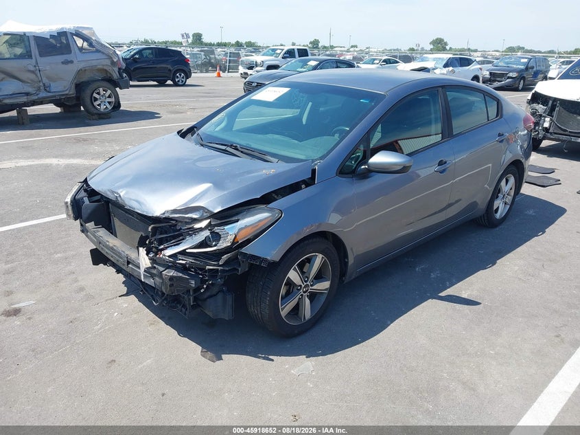 2018 Kia Forte, Front End, IAAI, VIN 3KPFL4A71JE249601 — photo 2