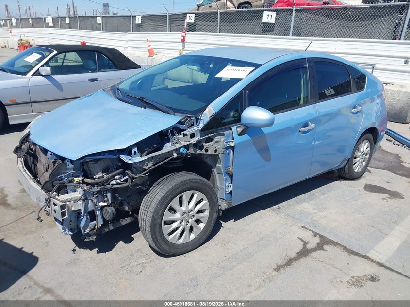 2013 TOYOTA PRIUS HATCHBACK 1.8L I-4 DOHC, VVT, 98HP