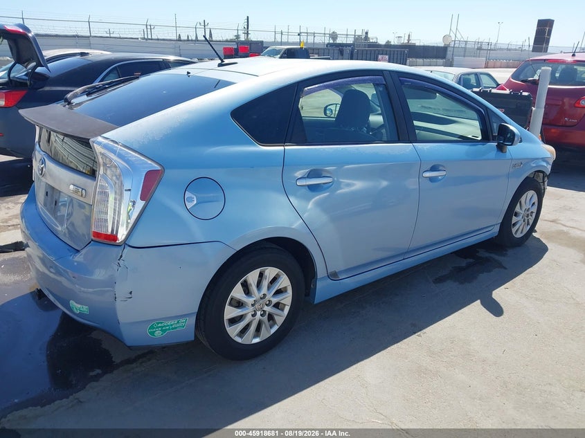 2013 TOYOTA PRIUS HATCHBACK 1.8L I-4 DOHC, VVT, 98HP