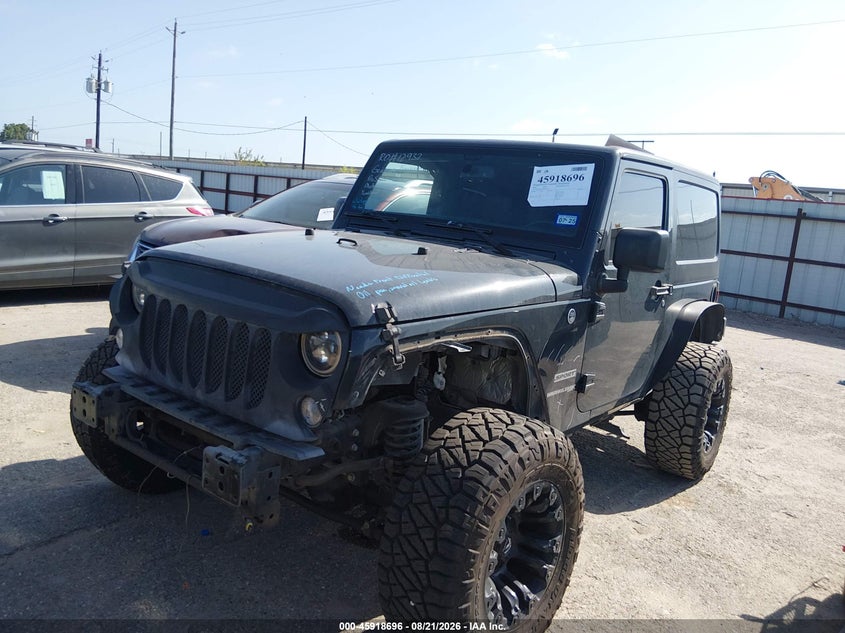 JEEP WRANGLER JK 2018 VIN 1C4GJWAG8JL812172