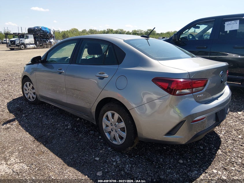 2021 KIA RIO auction photo 3