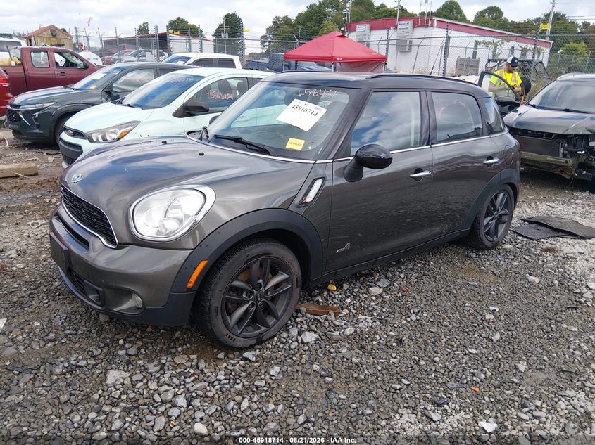 Vin: wmwzc5c54cwl58431, lot: 46417802, mini cooper s countryman 20122