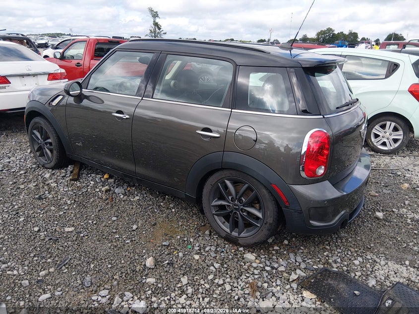 Vin: wmwzc5c54cwl58431, lot: 46417802, mini cooper s countryman 20123