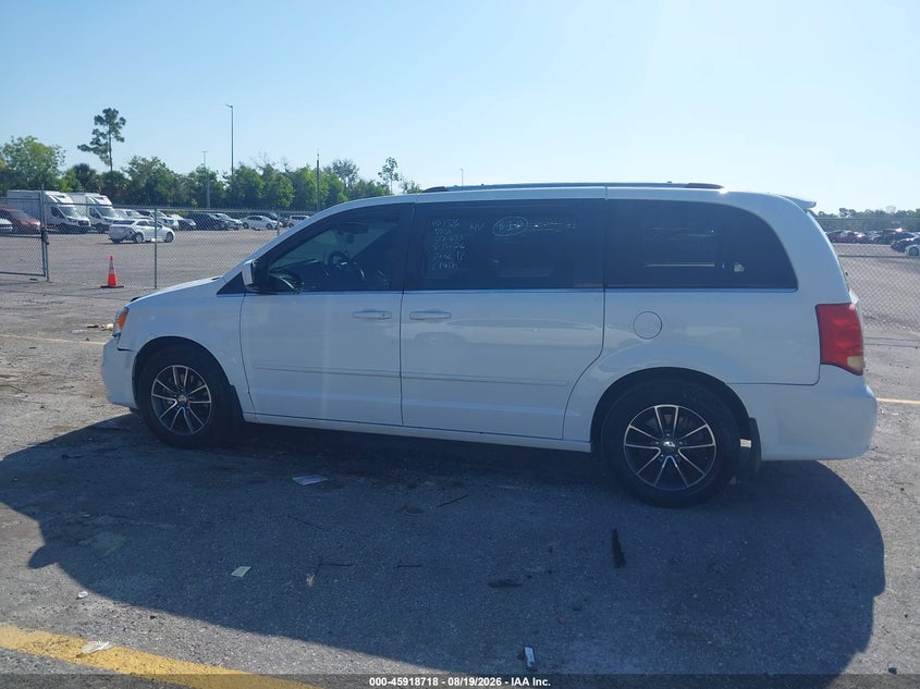 DODGE GRAND CARAVAN 2017 VIN 2C4RDGCG3HR574123