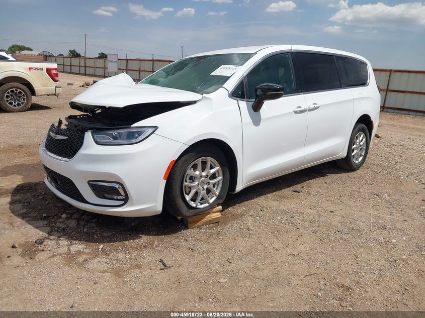 Vin: 2c4rc1bgxsr545209, lot: 46417811, chrysler pacifica select 20252