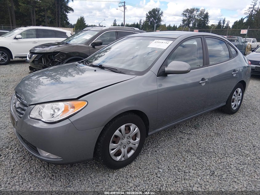 Vin: kmhdu4ad9au184973, lot: 46417822, hyundai elantra gls 20102