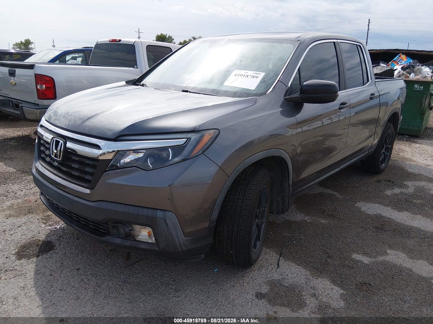 2017 Honda Ridgeline, Right Side, IAAI, VIN 5FPYK3F22HB021492 — photo 2
