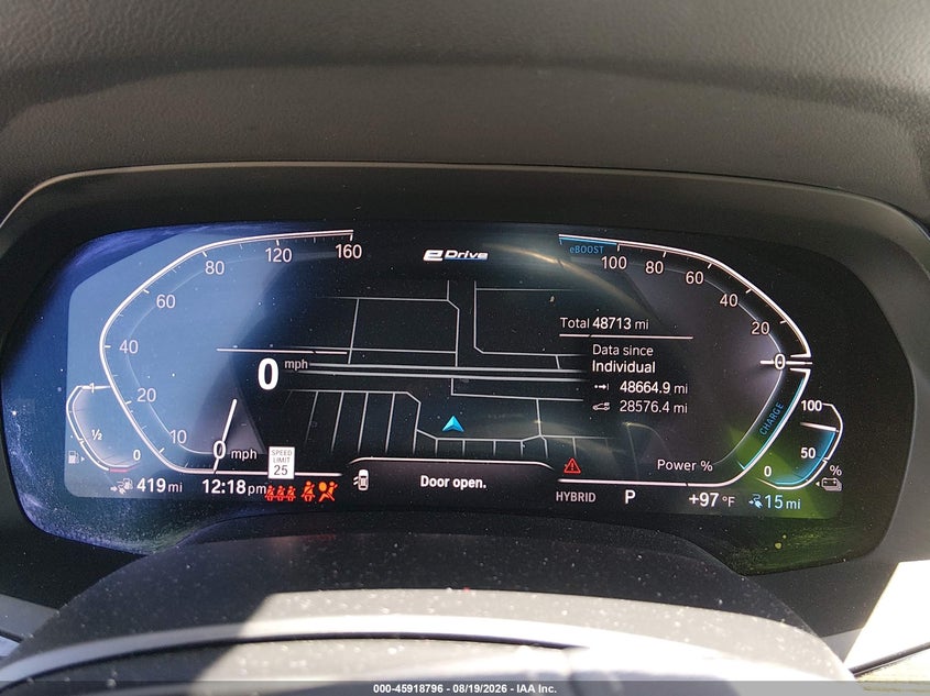 BMW X5 PHEV 2021 VIN 5UXTA6C06M9D54472