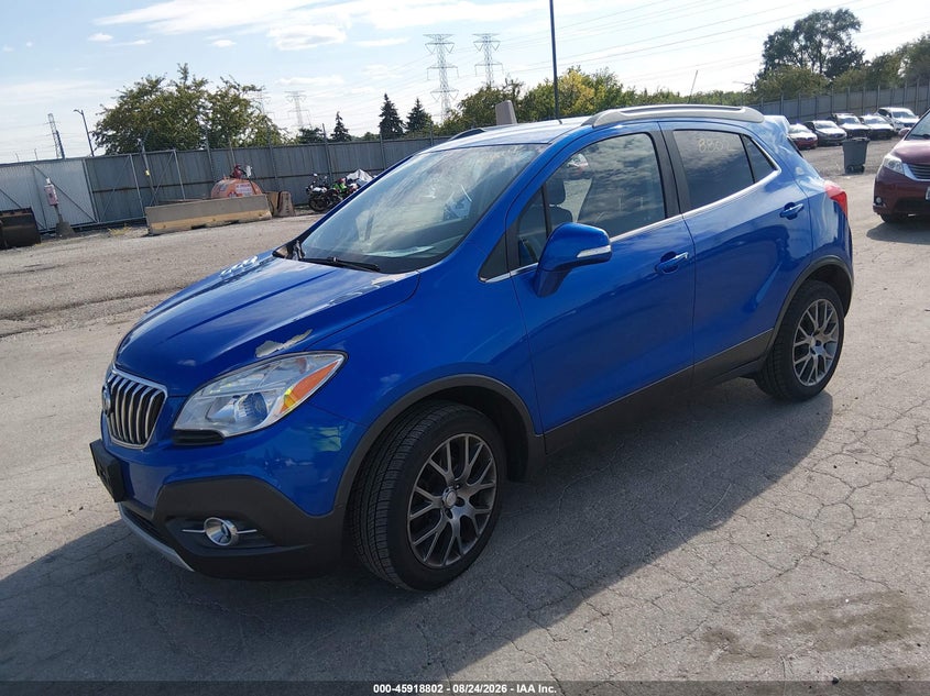 2016 Buick Encore, Hail, IAAI, VIN KL4CJ2SM8GB636972 — photo 2