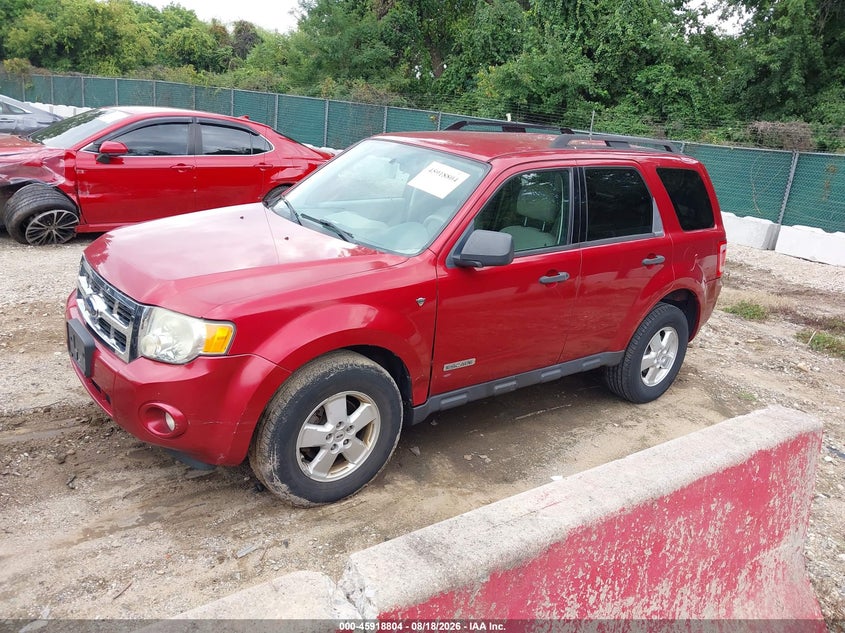 2008 Ford Escape, Обычный износ, IAAI, VIN 1FMCU93138KD90338 — фото 2