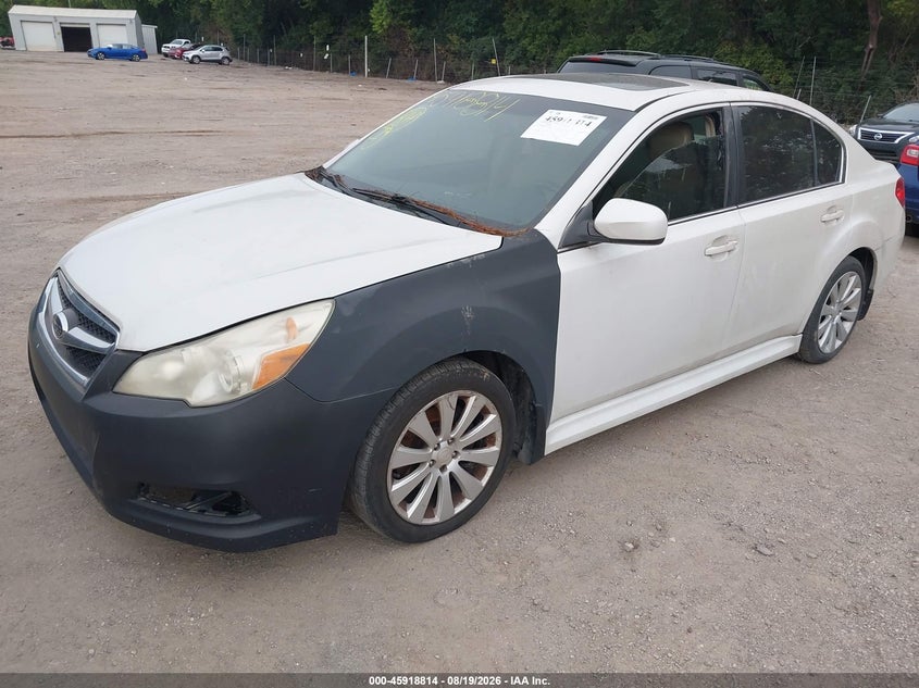 2011 Subaru Legacy, Обычный износ, IAAI, VIN 4S3BMBK60B3246526 — фото 2