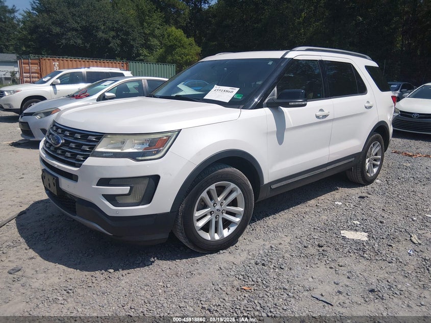 2017 Ford Explorer, Roof, IAAI, VIN 1FM5K7DH4HGC36481 — photo 2