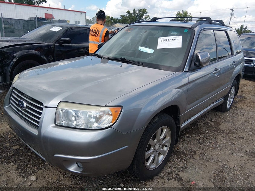 2008 SUBARU FORESTER SPORT UTILITY VEHICLE 2.5L H-4 VVT, 173HP