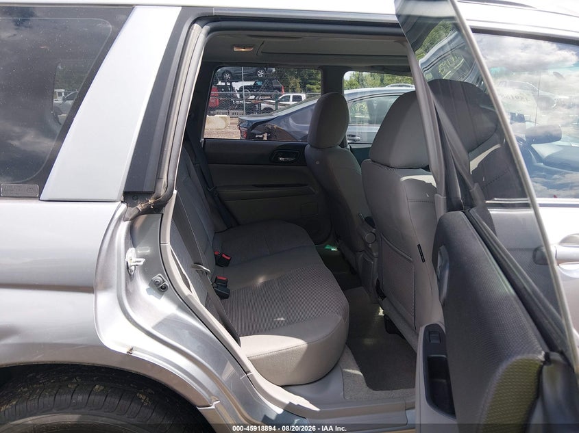 2008 SUBARU FORESTER SPORT UTILITY VEHICLE 2.5L H-4 VVT, 173HP