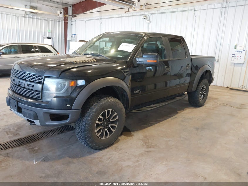 2013 Ford F-150, Без пошкоджень, IAAI, VIN 1FTFW1R63DFA09705 — фото 2