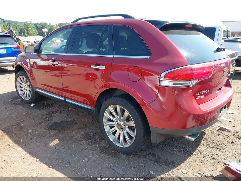 2013 LINCOLN MKX auction photo 3