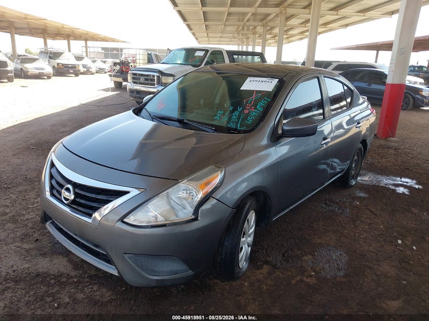 Vin: 3n1cn7ap1hl839546, lot: 46418039, nissan versa 1.6 sv 20172