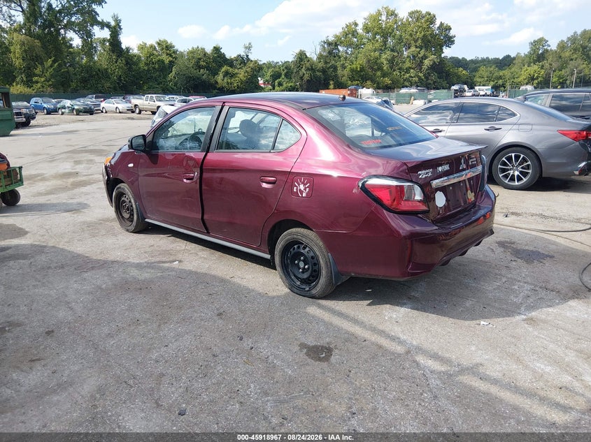 Vin: ml32fufj9phf01078, lot: 46418055, mitsubishi mirage g4 black edition/es/le 20233
