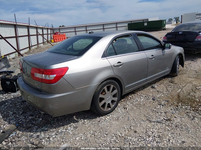 2008 LINCOLN MKZ auction photo 4