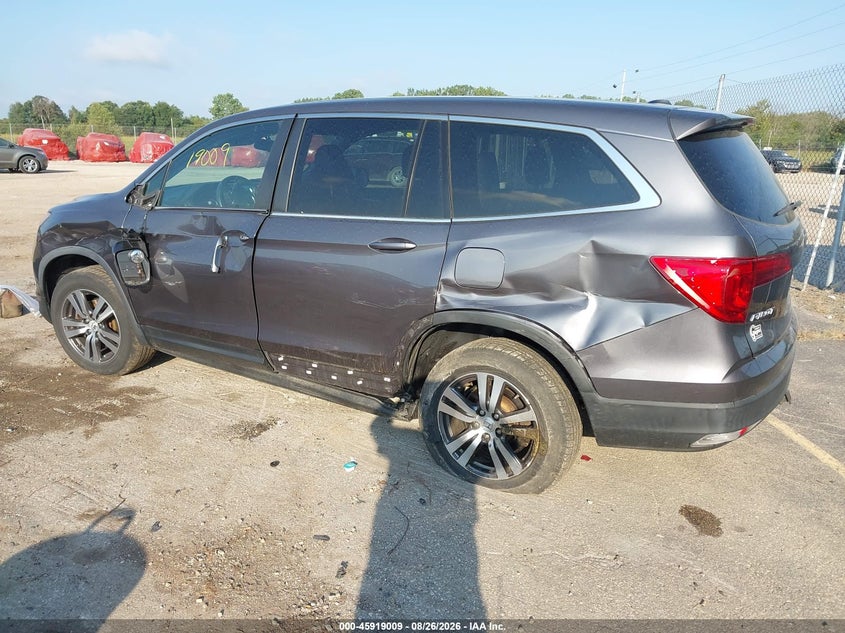 2017 HONDA PILOT SPORT UTILITY VEHICLE 3.5L V-6 DI, VVT, 280HP